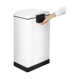 Μεταλλικός Κάδος Απορριμμάτων από Ατσάλι με Σύστημα Soft-Close 30 L... Μεταλλικός Κάδος Απορριμμάτων από Ατσάλι με Σύστημα Soft-Close 30 L...