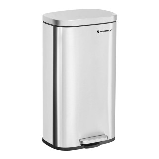 Μεταλλικός Κάδος Απορριμμάτων από Ατσάλι με Σύστημα Soft-Close 30 L... Μεταλλικός Κάδος Απορριμμάτων από Ατσάλι με Σύστημα Soft-Close 30 L...