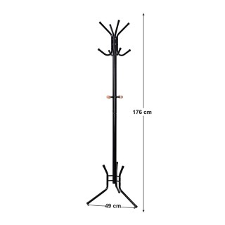 Μεταλλικός Καλόγερος 49 x 176 cm Songmics RCR17B Μεταλλικός Καλόγερος 49 x 176 cm Songmics RCR17B