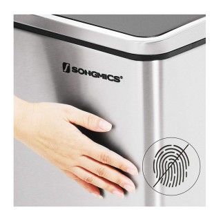 Μεταλλικός Διπλός Κάδος Απορριμμάτων από Ανοξείδωτο Ατσάλι με 2 Πεν... Μεταλλικός Διπλός Κάδος Απορριμμάτων από Ανοξείδωτο Ατσάλι με 2 Πεν...