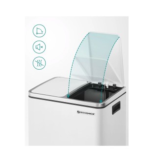 Μεταλλικός Διπλός Κάδος Απορριμμάτων από Ατσάλι με 2 Πεντάλ και Σύσ... Μεταλλικός Διπλός Κάδος Απορριμμάτων από Ατσάλι με 2 Πεντάλ και Σύσ...