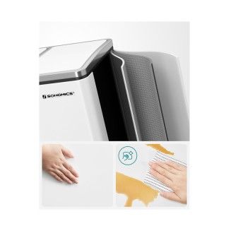 Μεταλλικός Διπλός Κάδος Απορριμμάτων από Ατσάλι με 2 Πεντάλ και Σύσ... Μεταλλικός Διπλός Κάδος Απορριμμάτων από Ατσάλι με 2 Πεντάλ και Σύσ...