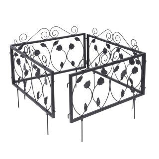 Μεταλλικός Φράχτης με 4 Πάνελ 225 x 34 cm Bakaji 02012597 Μεταλλικός Φράχτης με 4 Πάνελ 225 x 34 cm Bakaji 02012597