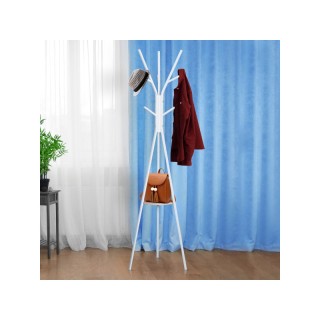 Μεταλλικός Καλόγερος 45 x 45 x 180 cm HOMCOM 831-174WT Μεταλλικός Καλόγερος 45 x 45 x 180 cm HOMCOM 831-174WT