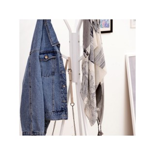 Μεταλλικός Καλόγερος 45 x 45 x 180 cm HOMCOM 831-174WT Μεταλλικός Καλόγερος 45 x 45 x 180 cm HOMCOM 831-174WT