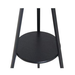 Μεταλλικός Καλόγερος 45 x 45 x 180 cm Χρώματος Μαύρο HOMCOM 831-174BK