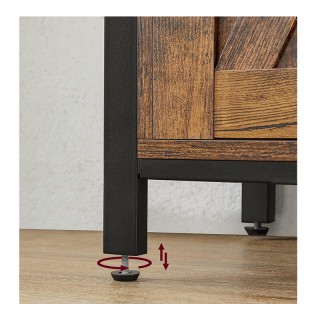 Μεταλλικός Μπουφές 100 x 33 x 80 cm VASAGLE LSC092B01