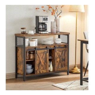 Μεταλλικός Μπουφές 100 x 33 x 80 cm VASAGLE LSC092B01