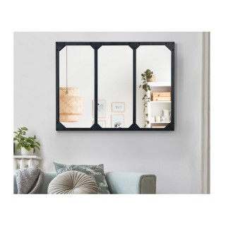 Μεταλλικός Ορθογώνιος Καθρέπτης 80 x 2.5 x 60 cm Idomya 30042372 Μεταλλικός Ορθογώνιος Καθρέπτης 80 x 2.5 x 60 cm Idomya 30042372