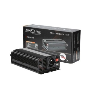 Μετατροπέας Αυτοκινήτου 500 W 12 - 230 V Kraft&Dele KD-1252 Μετατροπέας Αυτοκινήτου 500 W 12 - 230 V Kraft&Dele KD-1252