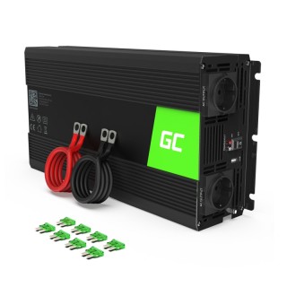 Μετατροπέας - Inverter Ισχύος Αυτοκινήτου 24 V σε 230 V 1500 / 3000...