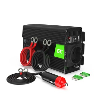 Μετατροπέας - Inverter Ισχύος Αυτοκινήτου 24 V σε 230 V 300 / 600 W... Μετατροπέας - Inverter Ισχύος Αυτοκινήτου 24 V σε 230 V 300 / 600 W...