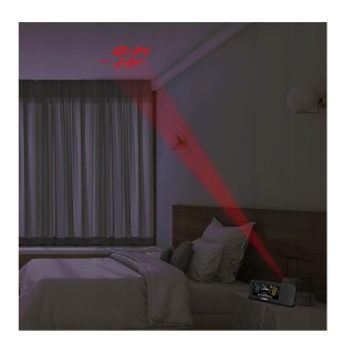 Μετεωρολογικός Σταθμός με DCF και Προβολέα Meteo SP102 Μετεωρολογικός Σταθμός με DCF και Προβολέα Meteo SP102