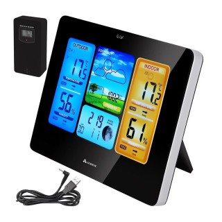 Μετεωρολογικός Σταθμός με LCD Οθόνη Izoxis 22452 Μετεωρολογικός Σταθμός με LCD Οθόνη Izoxis 22452