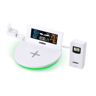 Μετεωρολογικός Σταθμός με Βάση Ασύρματης Φόρτισης Meteo SP94 Μετεωρολογικός Σταθμός με Βάση Ασύρματης Φόρτισης Meteo SP94