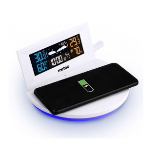 Μετεωρολογικός Σταθμός με Βάση Ασύρματης Φόρτισης Meteo SP94 Μετεωρολογικός Σταθμός με Βάση Ασύρματης Φόρτισης Meteo SP94