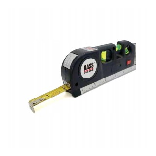Μέτρο - Αλφάδι με Γραμμή Laser 250 cm Bass Polska BP-1464 Μέτρο - Αλφάδι με Γραμμή Laser 250 cm Bass Polska BP-1464