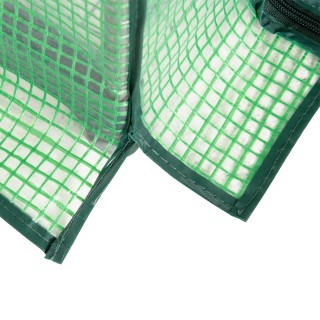 Θερμοκήπιο Outsunny Garden με Μεταλλικά Ράφια, Κάλυμμα PE και Roll-... Θερμοκήπιο Outsunny Garden με Μεταλλικά Ράφια, Κάλυμμα PE και Roll-...