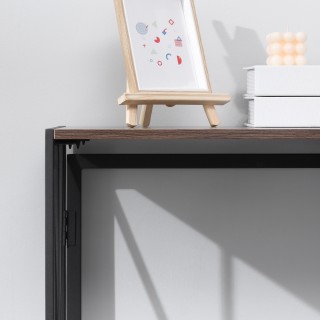 Τραπέζι κονσόλας διαδρόμου HOMCOM Πτυσσόμενο Industrial Style σε ξύ... Τραπέζι κονσόλας διαδρόμου HOMCOM Πτυσσόμενο Industrial Style σε ξύ...