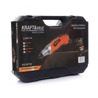 Mini Λειαντήρας 270 W με Θήκη και Αξεσουάρ Kraft&Dele KD-10752 Mini Λειαντήρας 270 W με Θήκη και Αξεσουάρ Kraft&Dele KD-10752