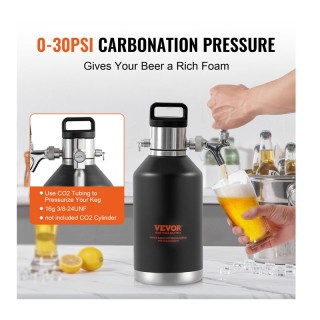 Μίνι Βαρέλι Διανομής Μπύρας από Ανοξείδωτο Ατσάλι με Ρύθμιση Πίεσης... Μίνι Βαρέλι Διανομής Μπύρας από Ανοξείδωτο Ατσάλι με Ρύθμιση Πίεσης...