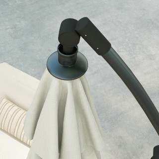 Ομπρέλα Outsunny 8-Brib με Σταυρή Βάση, από Αλουμίνιο, Μέταλλο και ... Ομπρέλα Outsunny 8-Brib με Σταυρή Βάση, από Αλουμίνιο, Μέταλλο και ...