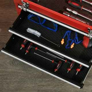 Τρόλεϊ εργαλείων DURHAND 2 σε 1 με αφαιρούμενο κουτί και ντουλάπι μ...