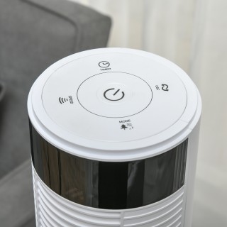 Ανεμιστήρας στήλης HOMCOM με 3 ταχύτητες και 4 Λειτουργίες, Χρονοδι... Ανεμιστήρας στήλης HOMCOM με 3 ταχύτητες και 4 Λειτουργίες, Χρονοδι...