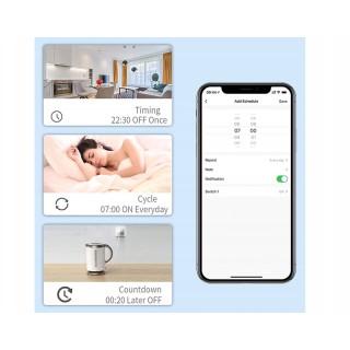 Μονή Εξωτερική Smart Πρίζα Ρεύματος WiFi 3680 W Verk Group 59074513... Μονή Εξωτερική Smart Πρίζα Ρεύματος WiFi 3680 W Verk Group 59074513...