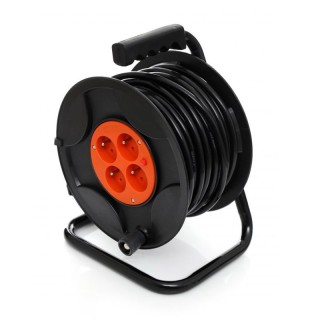 Μπαλαντέζα Καρούλι 4 Θέσεων με Καλώδιο 50 m Kraft&Dele KD-4018