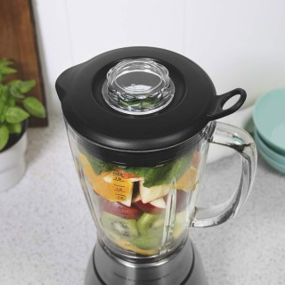 Μπλέντερ με Γυάλινη Κανάτα 1.8L και 6 Λεπίδες Τιτανίου Power Titani...