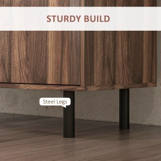 HOMCOM Μοντέρνος Μπουφές από ξύλο και μοριοσανίδα με 2 ντουλάπια κα... HOMCOM Μοντέρνος Μπουφές από ξύλο και μοριοσανίδα με 2 ντουλάπια κα...