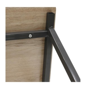 Μεταλλικό Γραφείο με Ξύλινη Επιφάνεια 90 x 50 x 84 cm Χρώματος Μαύρ... Μεταλλικό Γραφείο με Ξύλινη Επιφάνεια 90 x 50 x 84 cm Χρώματος Μαύρ...