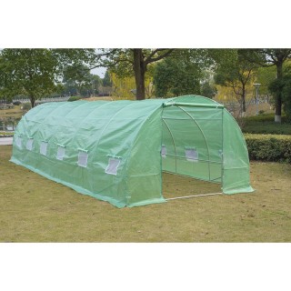 Θερμοκήπιο Outsunny Green Steel Pipe Garden, 8×3×2m 845-019 Θερμοκήπιο Outsunny Green Steel Pipe Garden, 8×3×2m 845-019