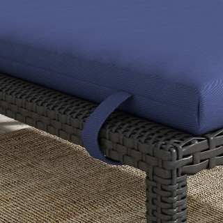 Μαξιλάρι Outsunny για ξαπλώστρες και ξαπλώστρες από ύφασμα με κορδό... Μαξιλάρι Outsunny για ξαπλώστρες και ξαπλώστρες από ύφασμα με κορδό...