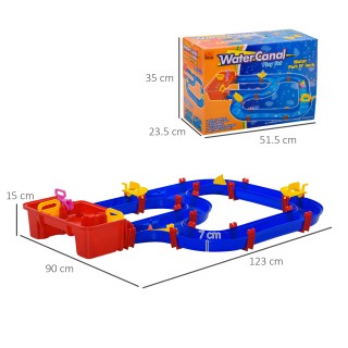 HOMCOM Aquatic Playset 53 τεμαχίων με νερό και άμμο για παιδιά 3-6 ... HOMCOM Aquatic Playset 53 τεμαχίων με νερό και άμμο για παιδιά 3-6 ...