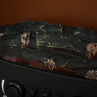 Επιδαπέδιο Ηλεκτρικό Τζάκι με LED Εφέ Φλόγας 1800 W 39 x 26 x 54.8 ... Επιδαπέδιο Ηλεκτρικό Τζάκι με LED Εφέ Φλόγας 1800 W 39 x 26 x 54.8 ...