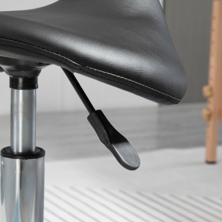 HOMCOM Σκαμπό ρυθμιζόμενο σε ύψος με 5 ρόδες και κάθισμα με εργονομ... HOMCOM Σκαμπό ρυθμιζόμενο σε ύψος με 5 ρόδες και κάθισμα με εργονομ...