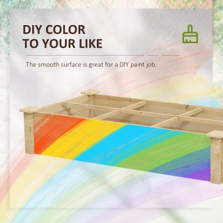 Υπερυψωμένο κρεβάτι Outsunny για λαχανόκηπο και κήπο με εσωτερικό δ... Υπερυψωμένο κρεβάτι Outsunny για λαχανόκηπο και κήπο με εσωτερικό δ...