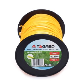 Νήμα Μεσινέζας Θαμνοκοπτικού 2.4 mm x 78.7 m TAGRED TA467 Νήμα Μεσινέζας Θαμνοκοπτικού 2.4 mm x 78.7 m TAGRED TA467