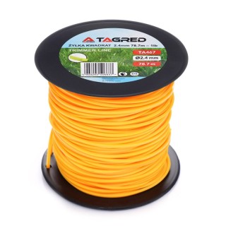 Νήμα Μεσινέζας Θαμνοκοπτικού 2.4 mm x 78.7 m TAGRED TA467 Νήμα Μεσινέζας Θαμνοκοπτικού 2.4 mm x 78.7 m TAGRED TA467
