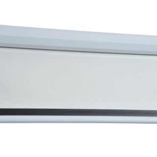 HOMCOM Μηχανοκίνητη και Roll-up Οθόνη Προβολής για Λευκό Προβολέα 1...