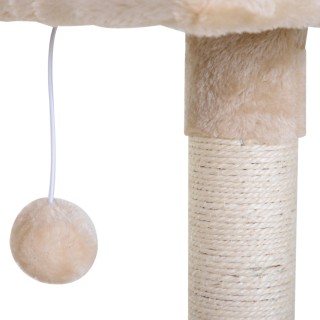 PawHut Tower for Cats max 3,6kg με αιώρα και κρεμαστή μπάλα, σε ξύλ... PawHut Tower for Cats max 3,6kg με αιώρα και κρεμαστή μπάλα, σε ξύλ...