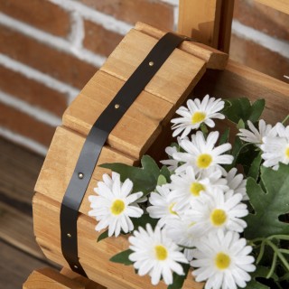 Outsunny Εξωτερική Μηχανή Ελάτης Ημιβαρελιού με Ανυψωμένο Κατακόρυφ... Outsunny Εξωτερική Μηχανή Ελάτης Ημιβαρελιού με Ανυψωμένο Κατακόρυφ...