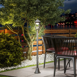 Λάμπα κήπου Outsunny με αυτονομία 6 ωρών και αγκύρωση στο έδαφος, σ... Λάμπα κήπου Outsunny με αυτονομία 6 ωρών και αγκύρωση στο έδαφος, σ...