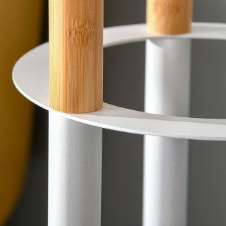 Παλτό HOMCOM με βάση ομπρέλας και 13 γάντζους, μέταλλο και μπαμπού,... Παλτό HOMCOM με βάση ομπρέλας και 13 γάντζους, μέταλλο και μπαμπού,...