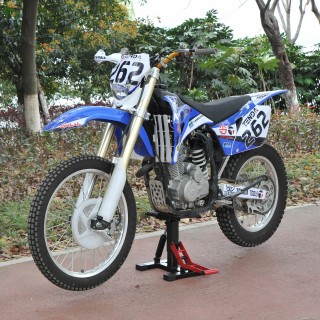 HOMCOM ρυθμιζόμενο ύψος βάσης μοτοσυκλέτας με μανιβέλα, από ατσάλι ...