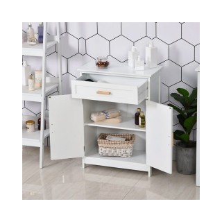 Ντουλάπι Μπάνιου με 1 Συρτάρι 59 x 29 x 80 cm Kleankin 834-241