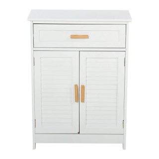 Ντουλάπι Μπάνιου με 1 Συρτάρι 59 x 29 x 80 cm Kleankin 834-241 Ντουλάπι Μπάνιου με 1 Συρτάρι 59 x 29 x 80 cm Kleankin 834-241