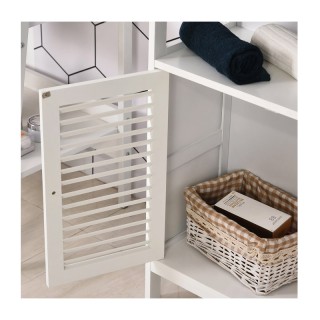 Ντουλάπι Μπάνιου με 2 Ράφια 60 x 30 x 81.6 cm Kleankin 834-217